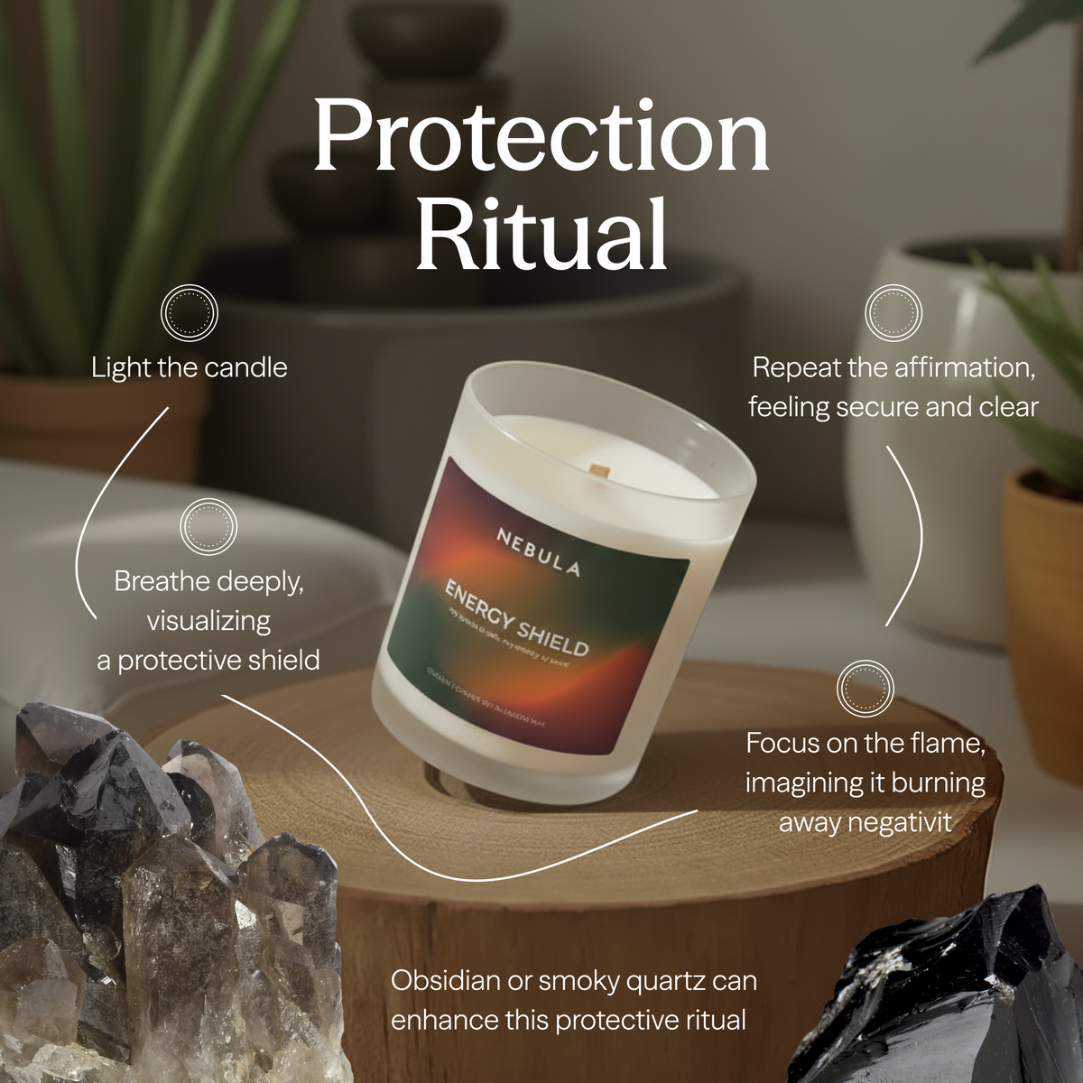 Energy Shield Candle