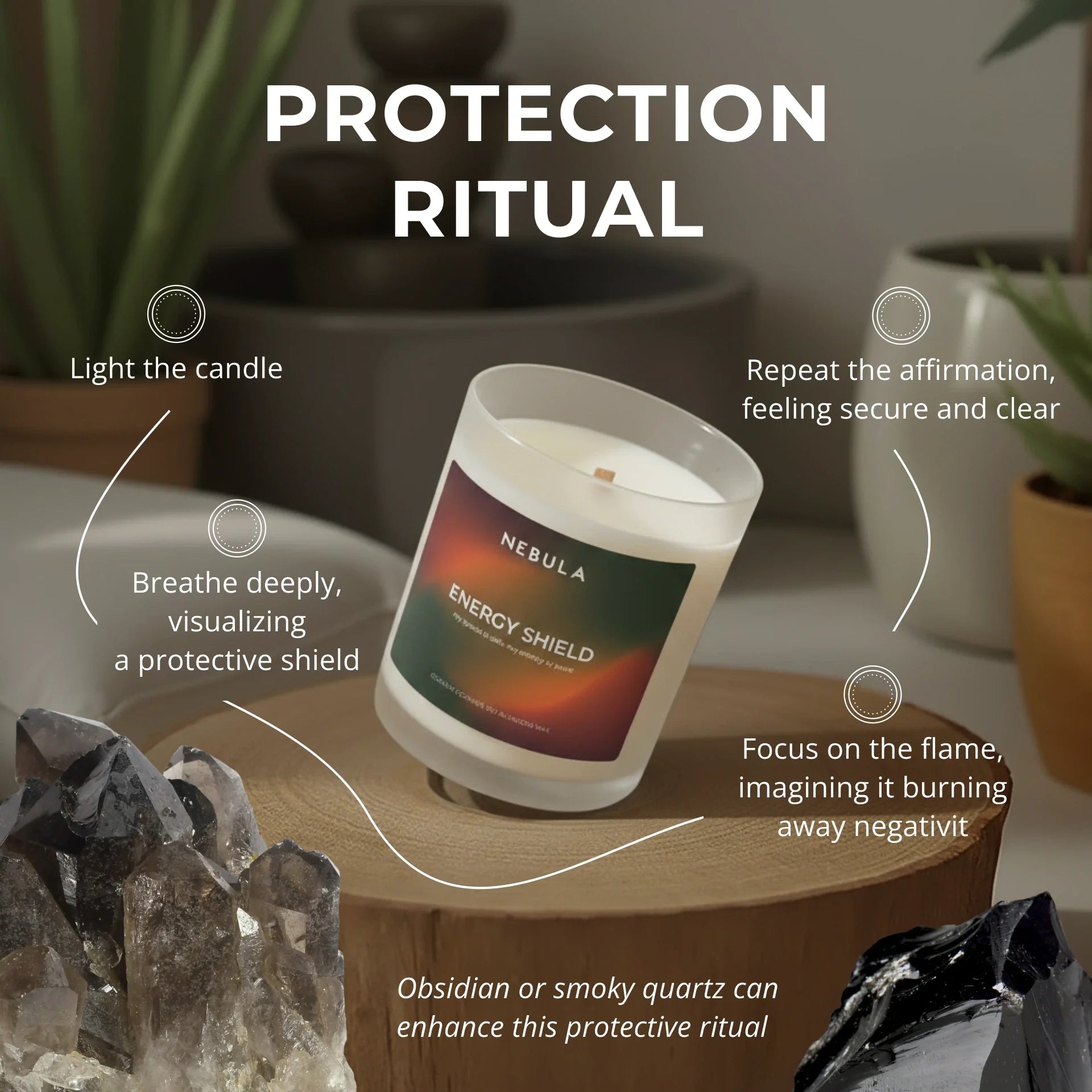 Energy Shield Candle