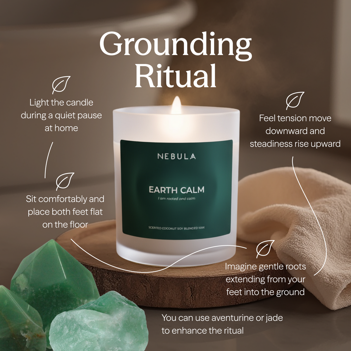 Earth Calm Candle