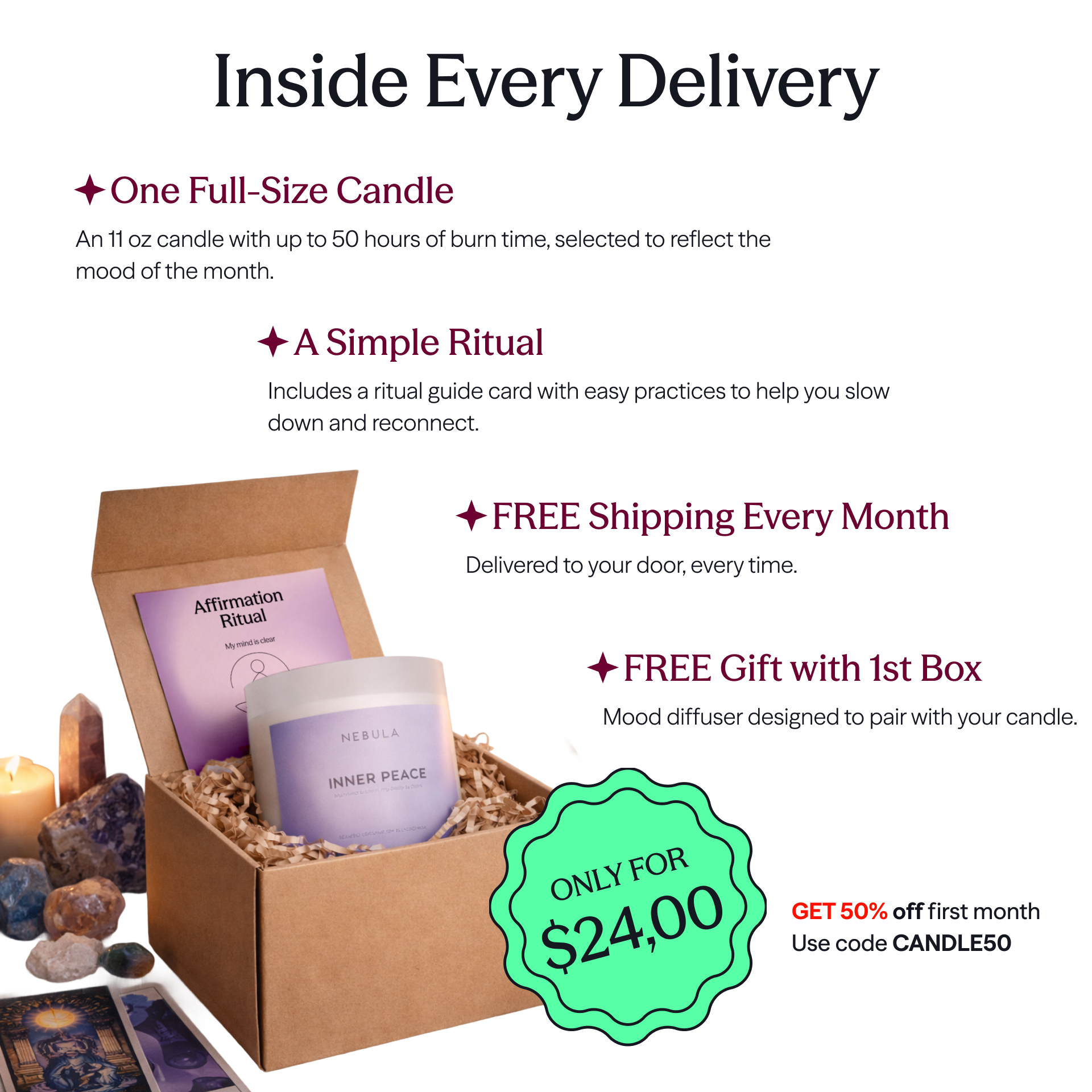 Mystery Candle Subscription
